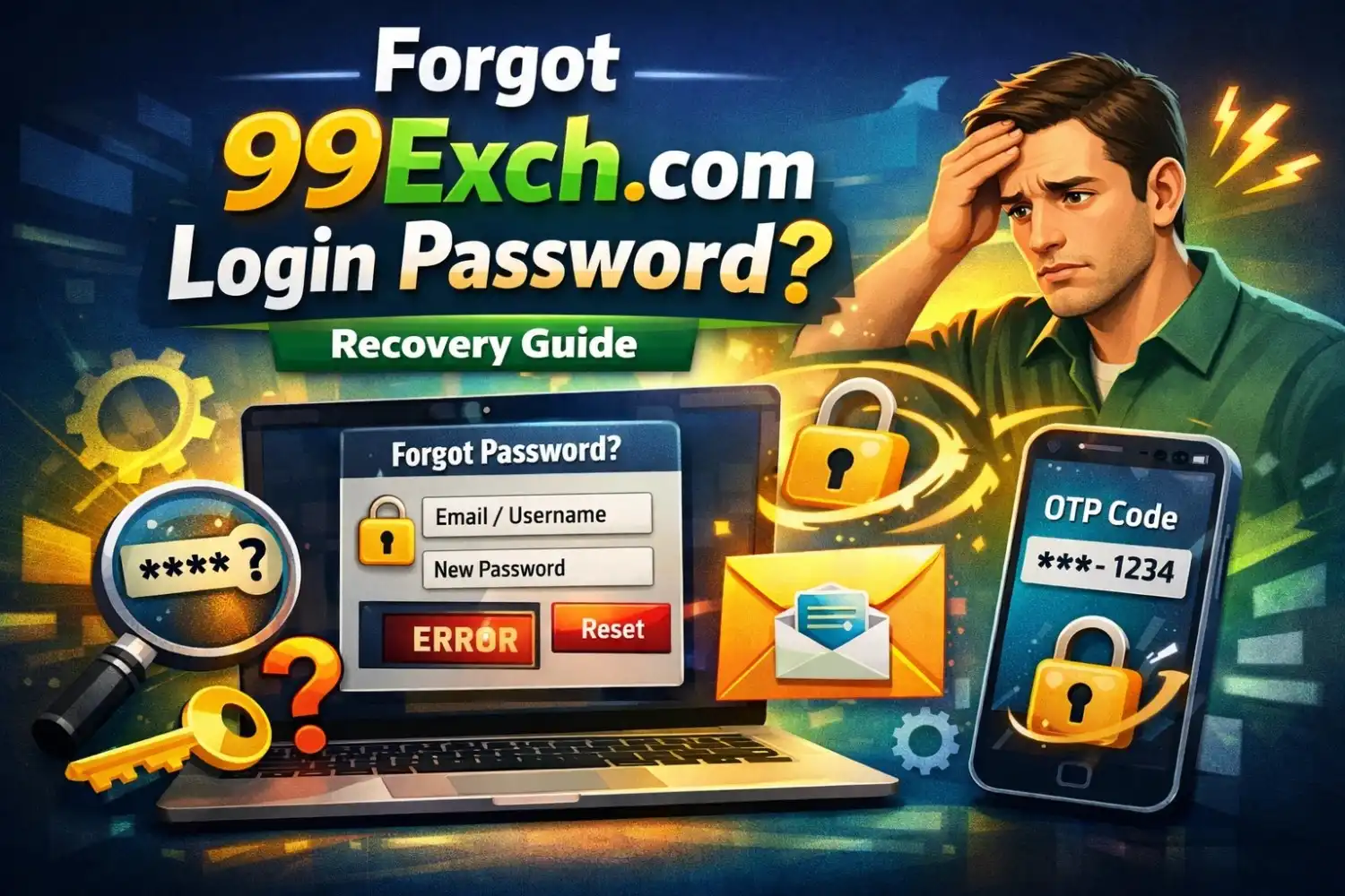 Forgot 99Exch.com Login Password Recovery Guide?