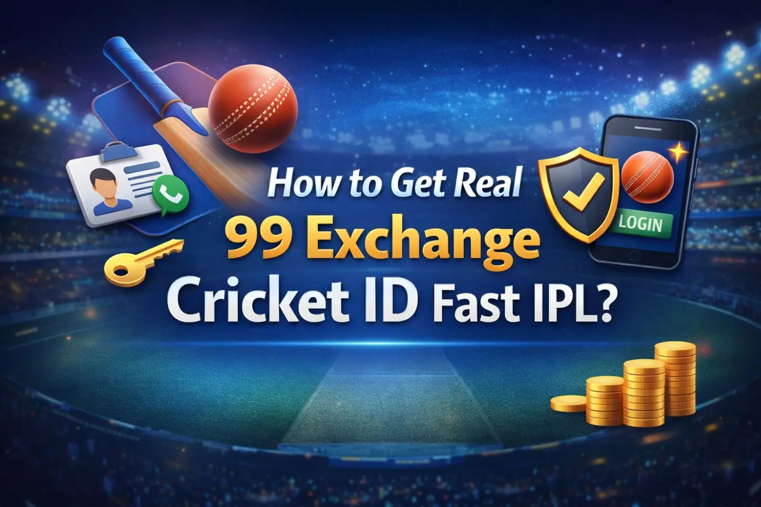How to Get Real 99 Exchange Cricket ID Fast IPL?