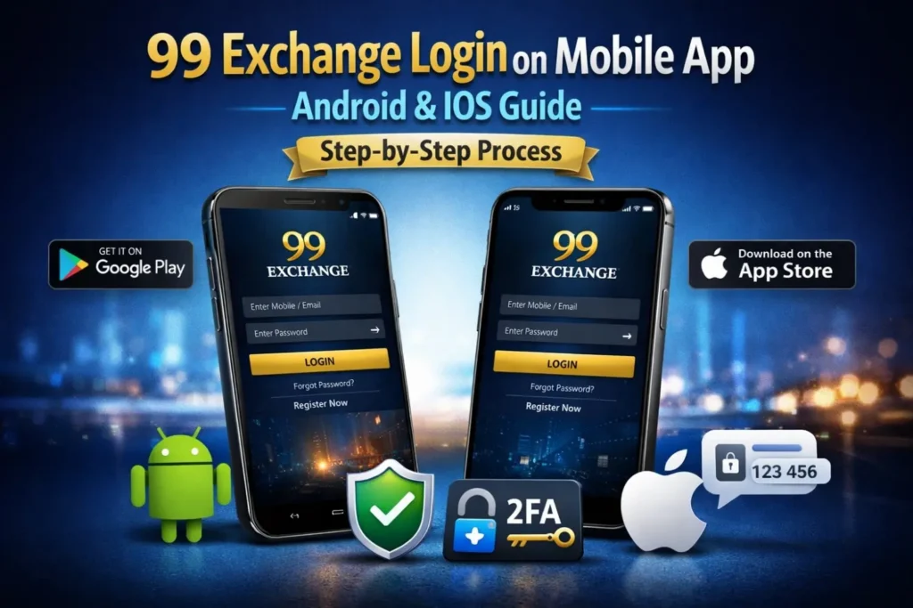 99 Exchange Login on Mobile App: Android & iOS Guide