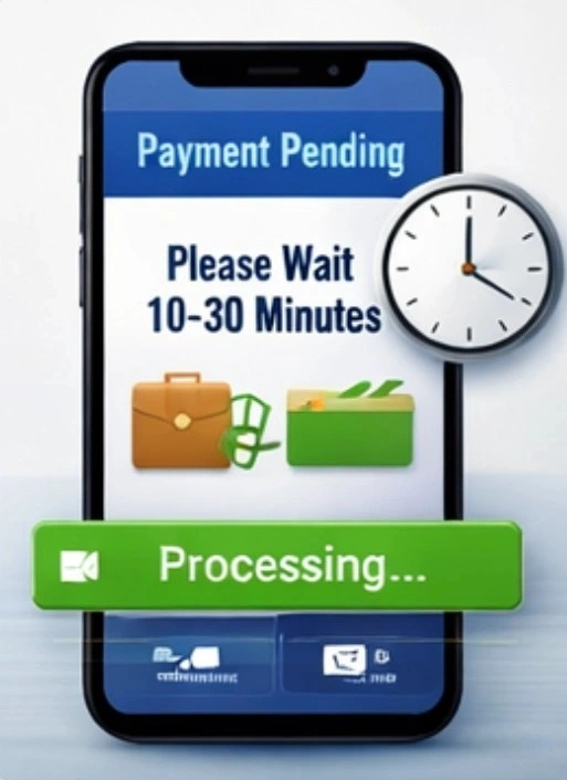 Verify Payment Status and Wait for Confirmation