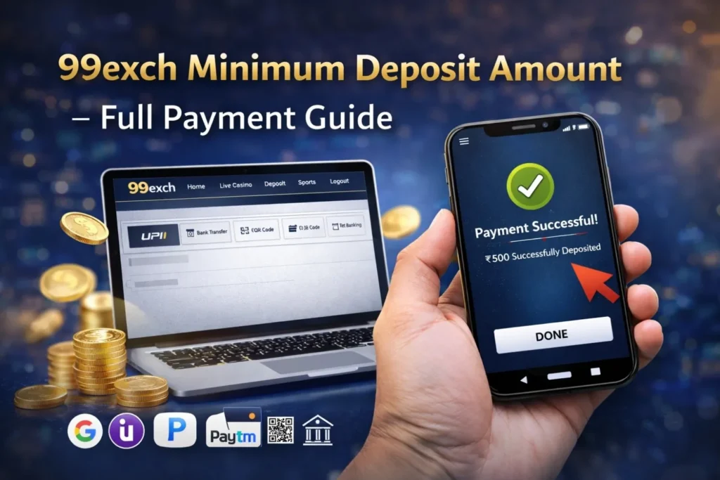 99exch Minimum Deposit Amount