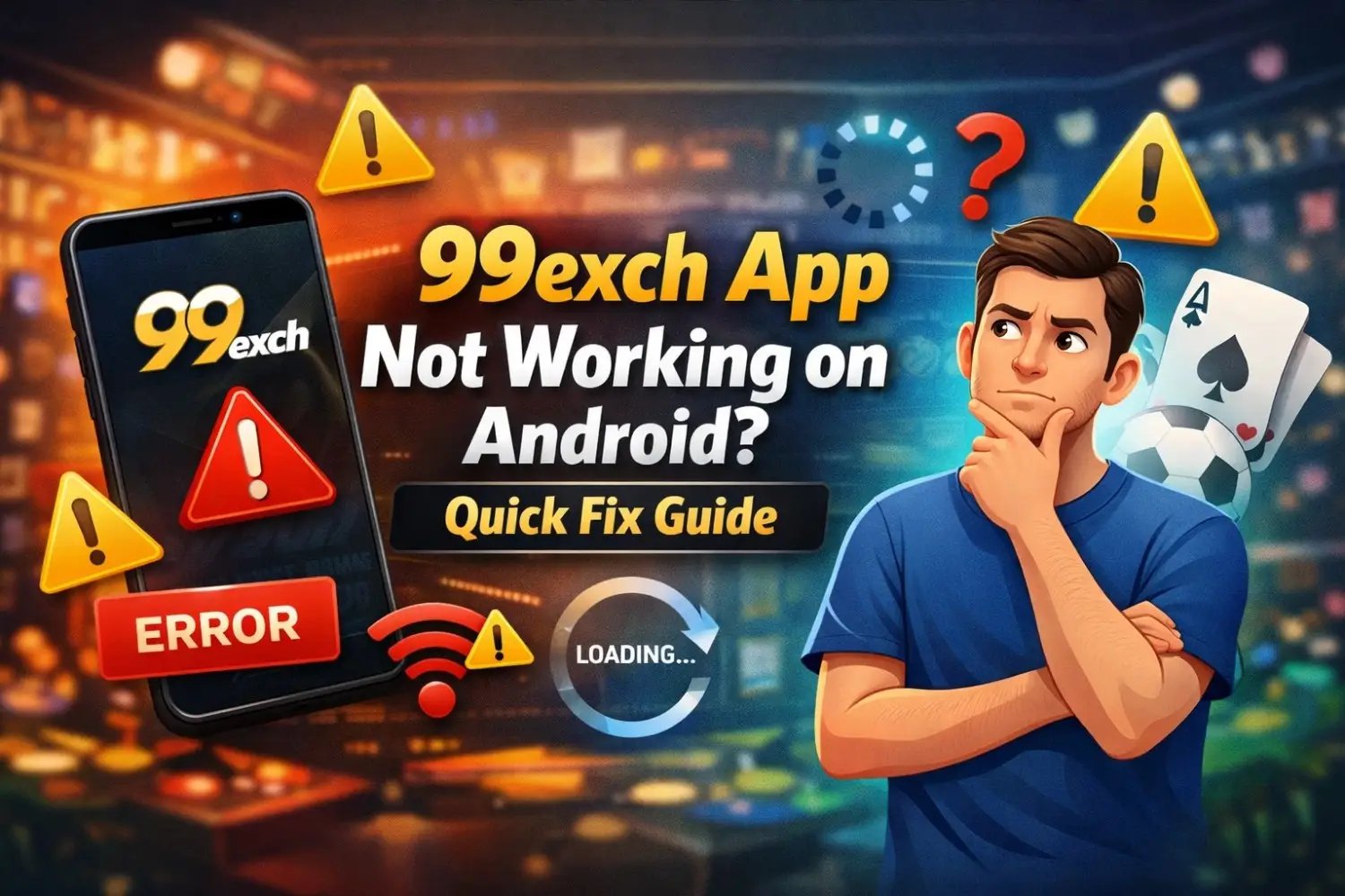 99exch App Not Working on Android? Quick Fix Guide